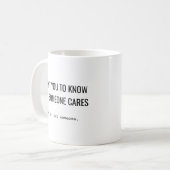Personalisierter lustiger Spruch, benutzerdefinier Kaffeetasse (Vorderseite Links)