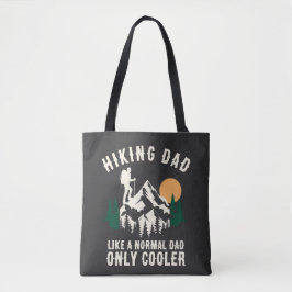 Personalisierter lustiger Wandervater-Kühler Tasche