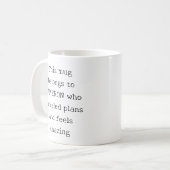 Personalisierter lustiger Zitat-Introvertierter-Ha Kaffeetasse (Vorderseite Links)