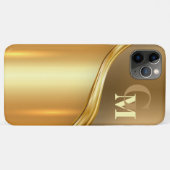 Personalisierter Luxus Blick modern Golden Case-Mate iPhone Hülle (Rückseite (Horizontal))