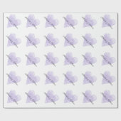 Personalisierter Luxus-Hochzeitsverpackung Geschenkpapier (Flach)