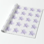 Personalisierter Luxus-Hochzeitsverpackung Geschenkpapier<br><div class="desc">Personalisierte Liebe Herz Hochzeitsverpackung Papier. Liebe mit Aquarellbildern mit dem stylischen Schriftnamen Braut und Bräutigam. Romantischer Lavendel lila Wasserfarbe Herzenmalerei mit individueller Liebe Nachricht, Zitat, Sprichwort, Monogramm, Namen etc. Personalisierte Geschenkpackung mit stilvoller Handschrift Typografie. Anpassbare Hintergrundfarbe dh. helle Pastellfarben. Niedliches Verpackungsdesign für Valentinstag, Hochzeit, Verlobung, Jubiläum, Brautparty, Geburtstag etc. Vintages...</div>