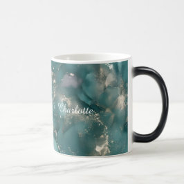 Personalisierter Luxus-Marbel-Muster-Tasse mit ind Verwandlungstasse