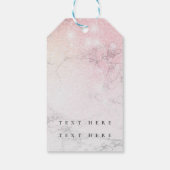 Personalisierter Luxus-Marmor Geschenkanhänger (Rückseite)