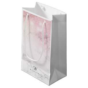 Personalisierter Luxus-Marmor Kleine Geschenktüte