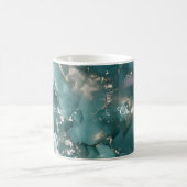 Personalisierter Luxus-Marmor-Muster-Tasse mit ind Kaffeetasse (Mittel)