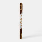 Personalisierter Luxus-Monogrammbuchstabe iPhone 16 Hülle (Rechte Seite)