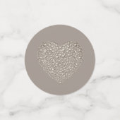 Personalisierter Luxus Samt Geburtstag Konfetti 16 (Klein Vorderseite)