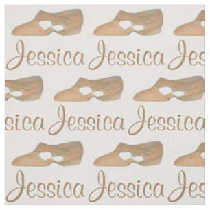 Personalisierter Lyrical Dancer Tan Dance Class Sh Stoff