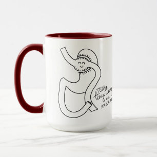 Personalisierter Magenüberfall Bariatrische Opera Tasse
