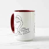 Personalisierter Magenüberfall Bariatrische Operat Tasse (Vorderseite Links)