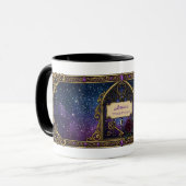 Personalisierter magischer Hexen-Geburtstag Tasse (Vorderseite Links)