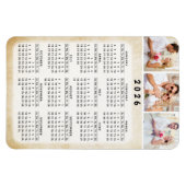 Personalisierter Magnet-Kalender 2019 Foto Magnet (Horizontal)