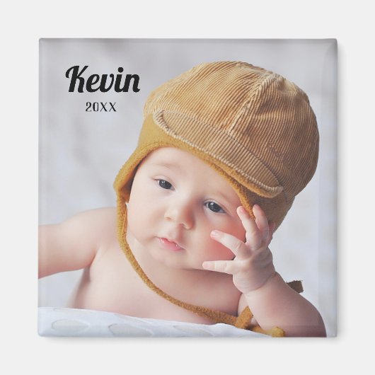 Personalisierter Magnet mit Foto (Vorne)