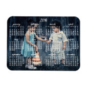 Personalisierter Magnetkalender 2016 3x4 Magnet (Horizontal)
