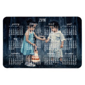 Personalisierter Magnetkalender 2016 4x6 Magnet (Horizontal)