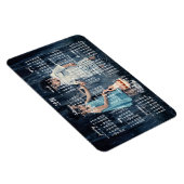 Personalisierter Magnetkalender 2016 4x6 Magnet (Rechte Seite)
