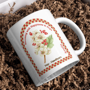 Personalisierter Mai - Geburtsmonat Blume Kaffeetasse
