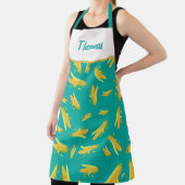 Personalisierter Mais auf der Cob-Muster-Schürze Schürze (InSitu)