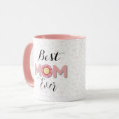 Personalisierter Mama-Kaffeebecher Tasse (Vorderseite Links)