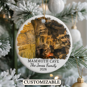 Personalisierter Mammoth Cave National Park, Kentu Keramik Ornament