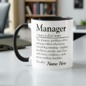 Personalisierter Manager Definition Witzige Wertsc Tasse