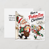Personalisierter Manager- & Mitarbeiter-Weihnachts (Vorne/Hinten)