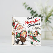 Personalisierter Manager- & Mitarbeiter-Weihnachts (Stehend Vorderseite)