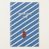 Personalisierter Mann wird Motivierend Geschenk ma Planer (Vorderseite)