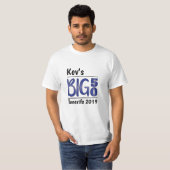 Personalisierter Mannes50. Geburtstag T-Shirt (Vorne ganz)