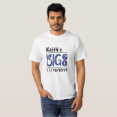 Personalisierter Mannes60. Geburtstag T-Shirt (Vorne ganz)