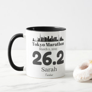 Personalisierter Marathonfinisher von Tokio, Tokio Tasse