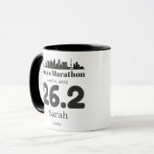 Personalisierter Marathonfinisher von Tokio, Tokio Tasse (Vorderseite Links)