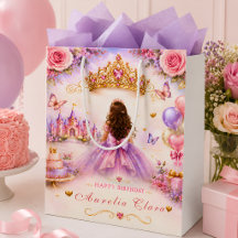 Personalisierter Märchenprinzessin-Geburtstag