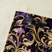 Personalisierter Mardi Gras Strandtuch (Beispiel)