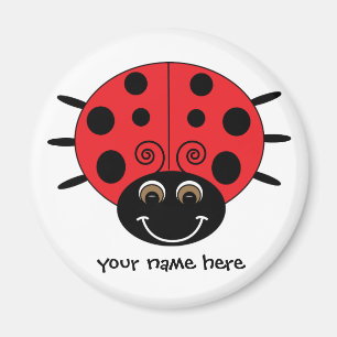 Personalisierter Marienkäfer-Magnet Magnet
