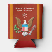 Personalisierter Marineservice Dosenkühler (Vorderseite)