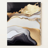 Personalisierter Marmordesignplaner Planer (Rückseite)