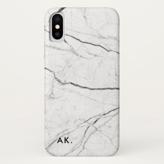 Personalisierter MarmoriPhone X Rechtssache| Case-Mate iPhone Hülle (Rückseite)