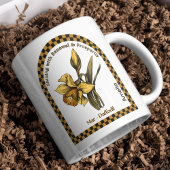 Personalisierter März Geburtsmonat-Foyer Kaffeetasse