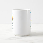 Personalisierter März Geburtsmonat Garten Genom Kaffeetasse (Mittel)