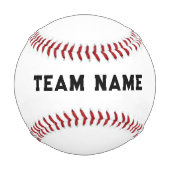 Personalisierter maßgeschneiderter Baseball – Füge (Rückseite)