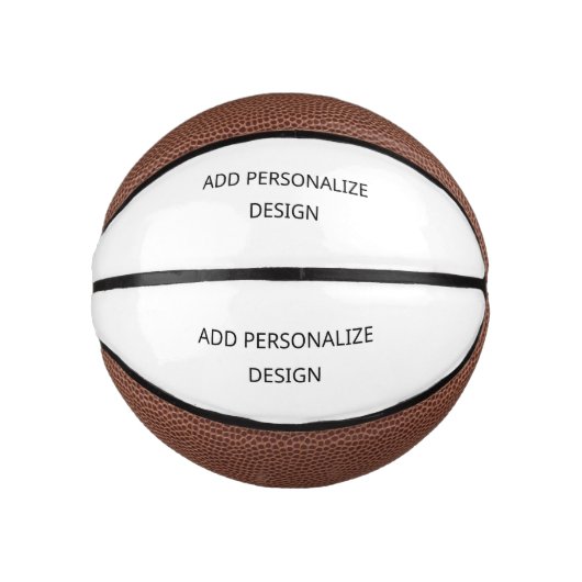Personalisierter maßgeschneiderter Basketball – Ih (Vorderseite)
