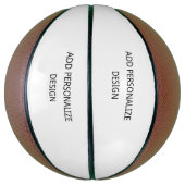 Personalisierter maßgeschneiderter Basketball – Ih (Vertikal)