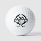 Personalisierter maßgeschneiderter Golfball, benut Golfball (Vorderseite)