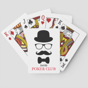 Personalisierter maßgeschneiderter Poker Club Spielkarten