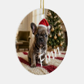 Personalisierter maßgeschneiderter schicker Foto-K Keramik Ornament (Rechts)