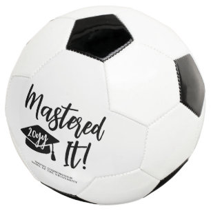 Personalisierter Master-Abschluss Master-Abschluss Fußball