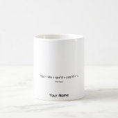 Personalisierter Math Couples Becher Sin Cos Kaffeetasse (Mittel)