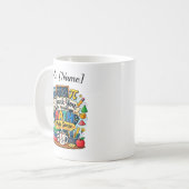Personalisierter Mathematik-Lehrer-Kaffeebecher | Kaffeetasse (Vorderseite Links)